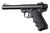 Hogue 79000 Rubber Grip  Black with Finger Grooves for Ruger Mark IV