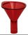 Hornady 586051 Basic Powder Funnel Red 22 to 45 Caliber Plastic
