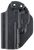 Mission First Tactical H1911AIWBABL Appendix Holster IWB/OWB Black Polymer Belt Clip Fits 1911 4" Barrel Ambidextrous