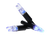 NAP NAPILLNBL6PK Thunderglo Illuminated Nock Blue 6 Pack