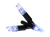 NAP NAPILLNBL6PK Thunderglo Illuminated Nock Blue 6 Pack