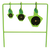 SME SMEST22 Spinning Target  Rimfire Pistol/Rifle Steel Black/Green Bullseye Illustration Impact Enhancement Motion