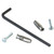 GUN NUT II ADJUSTABLE STOCK ANCHOR SILVER STEEL