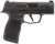 Sig Sauer 365X9BXR3PMS10 P365X  Micro-Compact 9mm Luger 10+1 3.10" Black Steel Barrel, Black Nitron Optic Ready/Serrated Slide & Frame w/Sig Rail, Black Polymer Grips, Right Hand