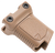 Strike Industries ARCMAGSFDE Angled Vertical Grip Short Flat Dark Earth Polymer with Cable Management Storage for M-LOK Rail