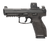HK 81001351 VP9A1 F w/Optic 9mm Luger 15+1 4.53" Black Barrel & Steel Serrated w/Optic Slide, Black Polymer Frame w/Picatinny Rail, Textured Grip, Vortex CCW