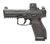 HK 81001357 VP9A1 X w/Optic Full Size Frame 9mm Luger 15+1 4.09" Black Barrel, Black Steel Serrated w/Optic Slide, Black Polymer Frame w/Picatinny Rail, Textured Grip, Vortex CCW