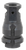 Dead Air DA109 KeyMount Muzzle Brake Black with 1/2"-28 tpi Threads & 2.60" OAL for Sandman Series, KeyMo Equipped Nomad-30 & Primal Suppressors