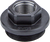 Kgm Suppressors A-SMG9-DTA-S-4 SMG9 Direct Thread Adapter Black Nitride Steel M13.5x1 LH Threads