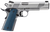 Bersa B19117050SMBL B1911  Full Size Frame 45 ACP 8+1 5" Stainless Steel Barrel, Polished Stainless Serrated Steel Slide, Matte Stainless Stainless Steel Frame w/Beavertail, Blue VZ Grip, Ambidextrous