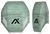 Axil LLC MXPLTG MX Plate  Polymer Over the Head Slate Green