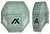 Axil LLC MXPLTG MX Plate  Polymer Over the Head Slate Green