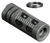 Yankee Hill 285M2 Phantom Comp/Brake with Smooth End, 1/2"-28 tpi Threads 2.25" OAL for 5.56mm