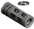 Yankee Hill 285M2 Phantom Comp/Brake with Smooth End, 1/2"-28 tpi Threads 2.25" OAL for 5.56mm