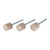 MX FINISHING WHEEL, 1/2''X 1/2'', 50 GRIT, 3 PACK