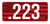 MTM Case-Gard CL223  Ammo Caliber Labels