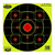 Birchwood Casey 35912 Dirty Bird Sight-In Circle Paper Hanging Pistol/Rifle 12" Black/Red 4 Per Pkg