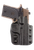 DeSantis Gunhide D94KA1RZ0 Cazzuto  OWB Black Kydex Paddle Fits S&W M&P 9 Shield EZ Right Hand