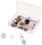 Allen 47 Trail Marking Tacks  Reflective 50 Pack