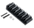 Wilson Combat SGSSU6 SideSaddle  Rem 870/1100/1187 6rd Black Polymer w/Aluminum Mounting Plate