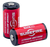 SureFire SF6BC 123A Batteries  Red/Black 3.0 Volts 1,500 mAh (6) Single Pack Clamshell
