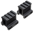 TruGlo TG8992B Picatinny Riser Mount  Matte Black Anodized