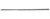 Q LLC TOPRAILFIX191320IN The Fix Top Rail Clear Anodized Aluminum 20" Long