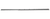 Q LLC TOPRAILFIX191320IN The Fix Top Rail Clear Anodized Aluminum 20" Long