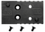 GLOCK 74015 MOS ADAPTER PLATE 08 SET/PKG