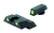 Meprolight USA 102263101 Tru-Dot Sight Set Green Tritium Front & Rear, Compatible w/Glock 26/27,  Post/Dovetail Mount