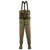 LaCrosse Alpha Agility Select Waders Front Zip Mossy Oak Bottomland 8