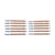 STANDARD LINE BRONZE RIFLE BRUSH 6MM-25 CALIBER 12 PACK