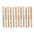 SPECIAL LINE BRASS RIFLE BRUSH M16 22 CAL 8-36 TPI 12 PACK