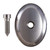 LARGE (1.8''X1.31'') STEEL GRIP CAP