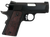Colt Mfg O7802XE Defender  Compact Frame 9mm Luger 8+1 3" Black Steel Barrel, Blued Serrated Steel Slide, Matte Black Cerakote Aluminum Frame w/Beavertail, Black Cherry Tactical G10 Grip, Ambidextrous