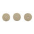 UNMOUNTED FELT BOB SQUARE 1''X1/4'' 3 PACK