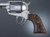 Hogue Ruger Blackhawk/Vaquero Walnut Classic Cowboy Action Wood Grips