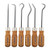 6 PIECE HOOK AND PICK SET