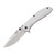Bear & Son Framelock Assisted Opener Folding Knife 2-7/8" Drop Point Blade Stainless Steel
