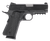 Tanfoglio TFPUGIO9 Pugio  Compact 9mm Luger 10+1 3.54" Stainless Bull Barrel, Black Steel Serrated Slide, Black Polymer Frame w/Beavertail & Picatinny Rail, Textured Grip