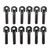 DOME SWIVEL STUD 10-32X3/4'' 12 PACK