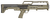 Kel-Tec KS7GRN-GEN2 KS7 G2 Bullpup Frame 12 Gauge Pump 3" 6+1 18.50" Black Steel Barrel, Green Receiver, M-LOK, Green Polymer Stock & Grip