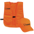 HME HMESFVHOR Safety  Vest/Cap OSFA Orange Polyester