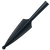 Cold Steel CS92R95 Spear Head Trainer 10.66" Fixed Plain Black Santoprene Blade 6.33" Black Santoprene Handle