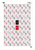 Birchwood Casey 37028 EZE-Scorer  Playing Cards Paper Hanging 23" x 35" Black/Red 100 Per Pkg