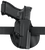 Safariland 5198283411 Open Top Concealment  Belt Thermoplastic Belt Loop Compatible w/Glock 19/23 Right Hand