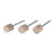 MX FINISHING WHEEL, 1/2''X 1/2'', 320 GRIT, 3 PACK