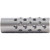 #3 MUZZLE BRAKE 22 CALIBER 9/16-24 SS SILVER
