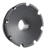 Dead Air DA211 Front Cap R-Series 45 Cal Fits Stainless Steel Black Nitride