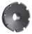Dead Air DA211 Front Cap R-Series 45 Cal Fits Stainless Steel Black Nitride